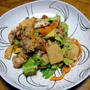 鶏肉と春野菜の味噌炒め