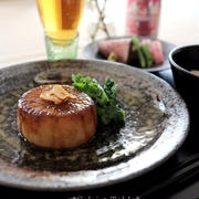 出汁×ガーリックバターで、うまうま大根ステーキ♪