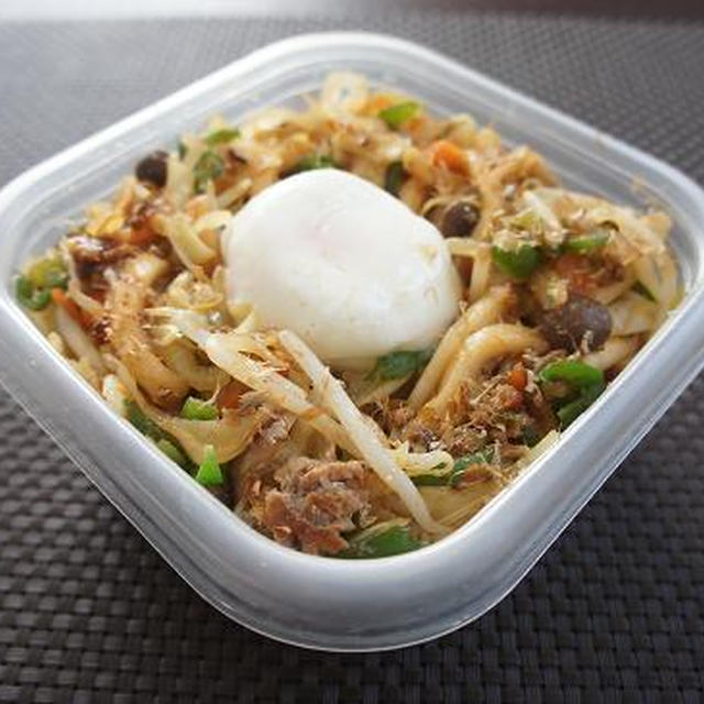 お弁当×焼きうどん