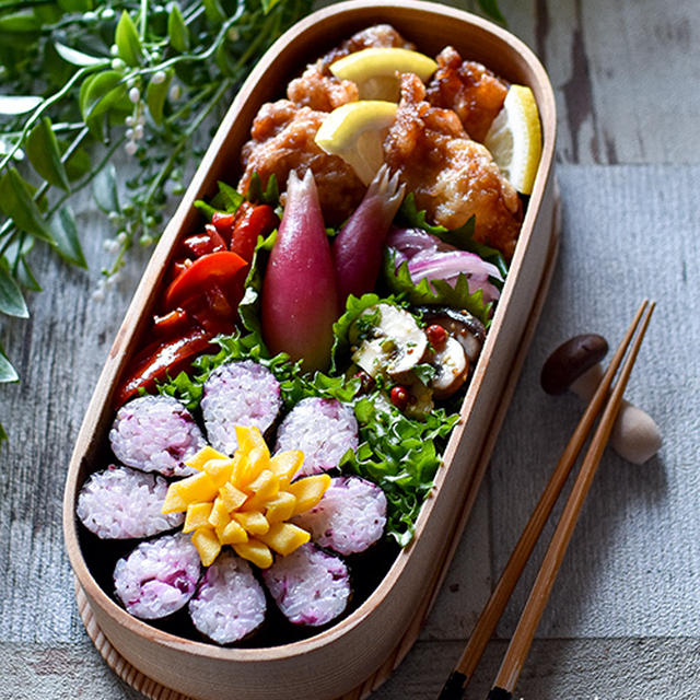 9/6 唐揚げ弁当で花金弁当♪
