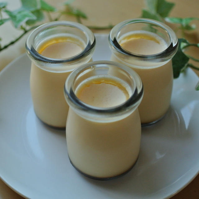 とろ～りプリン♪～生クリームなしバニラアイスで代用～