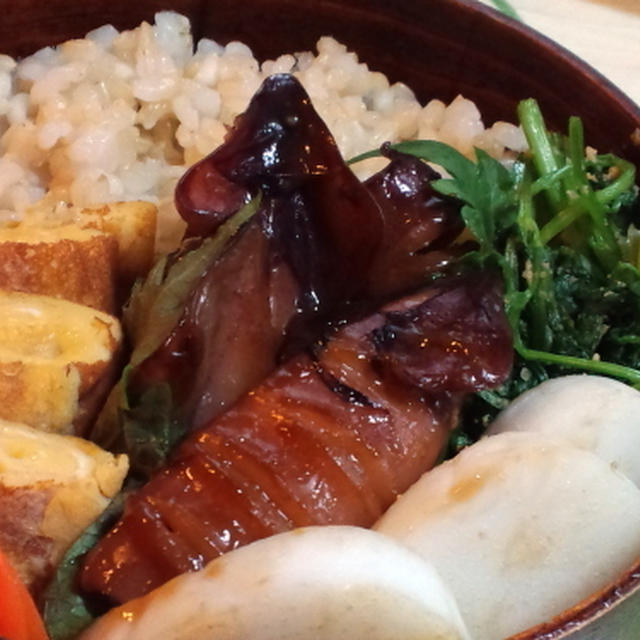 煮焼イカ弁当