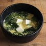 簡単！ささっと汁物！小松菜と豆腐のかきたまスープ