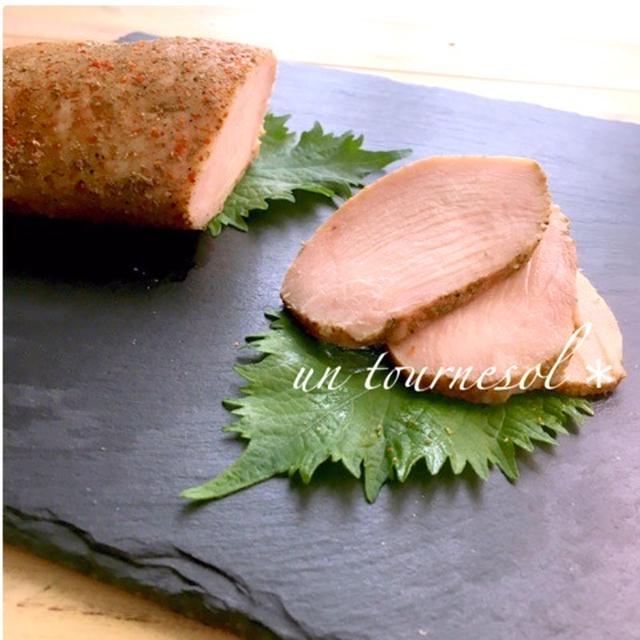 新陳代謝アップに☆炊飯器で簡単♪常備食材の鶏ハムサンショウ♡