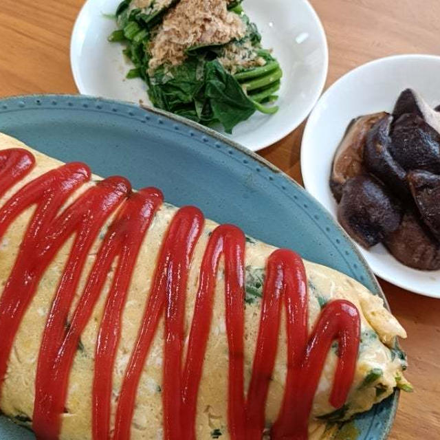 朝から野菜モリモリでした＼(^o^)／