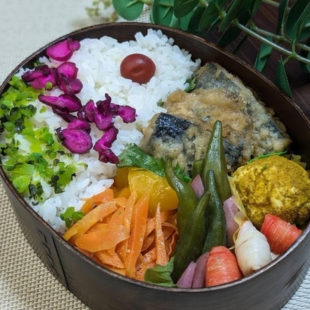 カレー風味のポテトボール～夫のお弁当２8