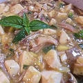 ロティサリチキン＞残り物から出来ちゃう＞『イタリアン麻婆麺』（キッチン　ラボ）