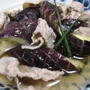 蒸しナスと豚こまのさっと煮＜カンタン、超速＞