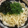 最初の料理はやっぱり「うどん」