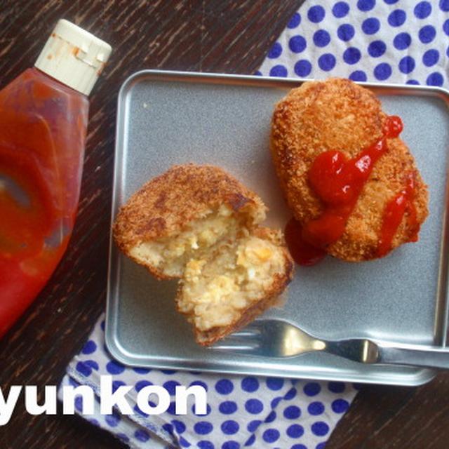 美味！肉が無くても！タマゴサラダコロッケ　＜きよこの裏技＞