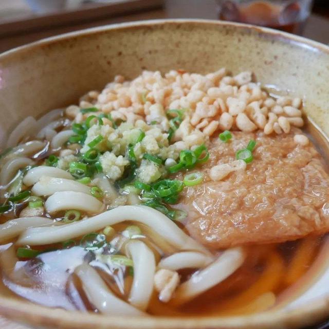 年明けうどん、あんかけうどん#私のごはん