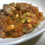鶏もも肉と水煮大豆のトマトカレー煮込み