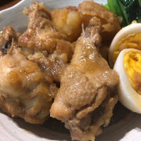 フライパンで作る☆鶏手羽元と新じゃがのさっぱり煮♪