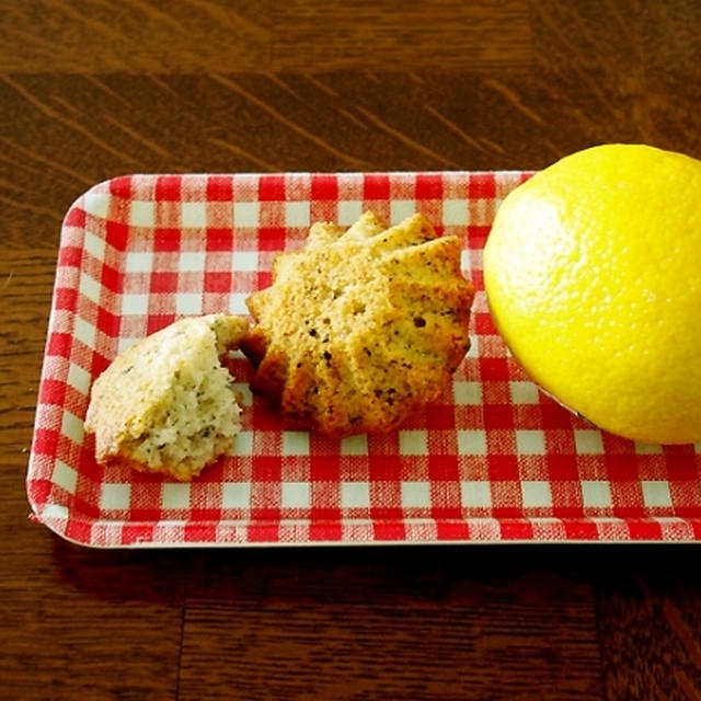 レモンと紅茶のカップケーキ♪