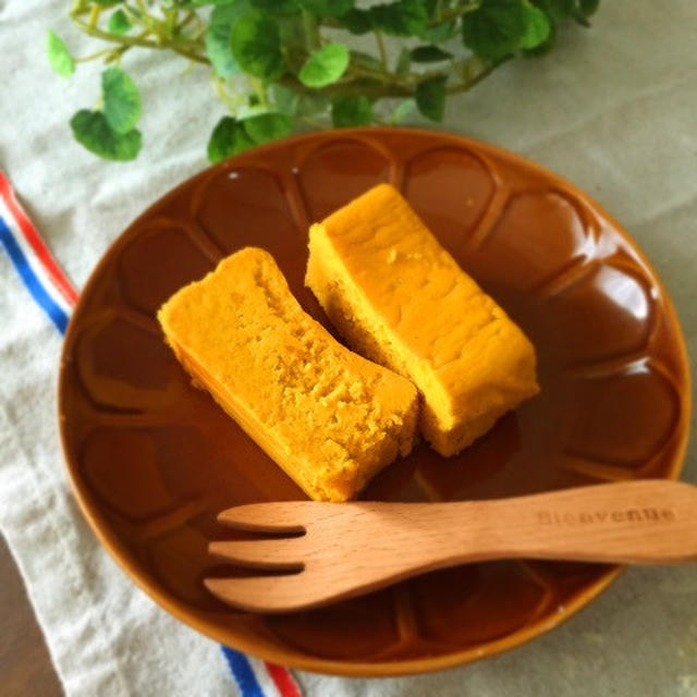 チーズ風味のかぼちゃケーキ♡収穫＊秋の美味しいもの