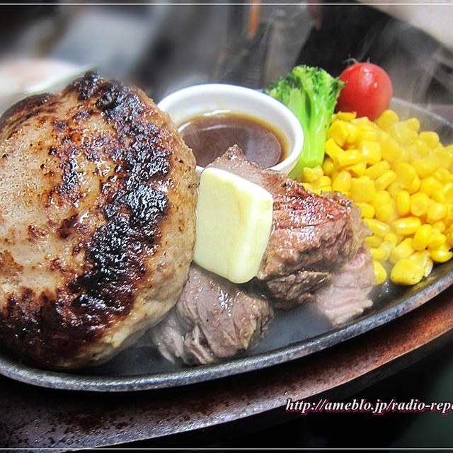 肉の村山でステーキ100ｇ無料サービス中！がっつりステーキ＆ハンバーグ専門店
