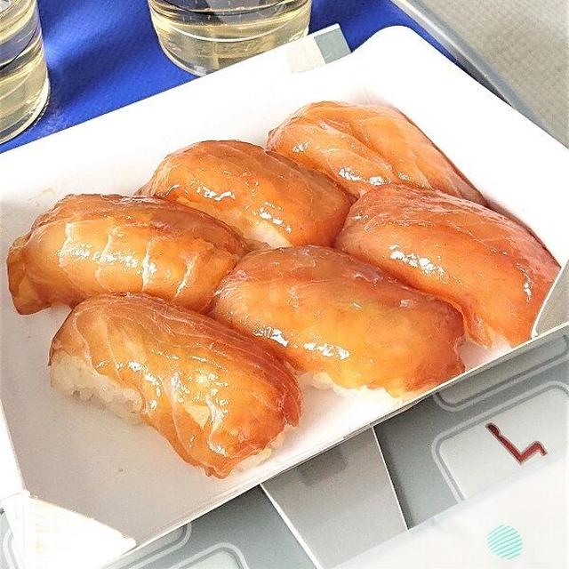 ANAプレミアムクラスの機内食3月★羽田⇔那覇便：軽食★＆大東寿司