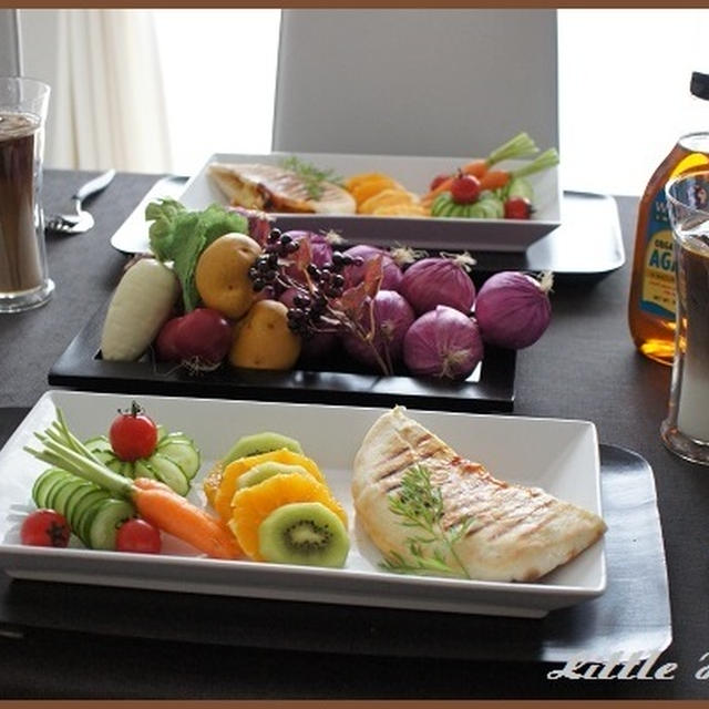 コストコ食材で休日ブランチ