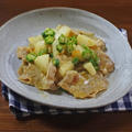 【簡単！夏バテレシピ】ねばっとサクサク！豚肉と山芋・オクラのさっぱり梅味噌炒め煮 by KOICHIさん