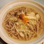 牡蠣とキノコの餡かけ蕎麦【簡単 麺レシピ：工程写真付き】