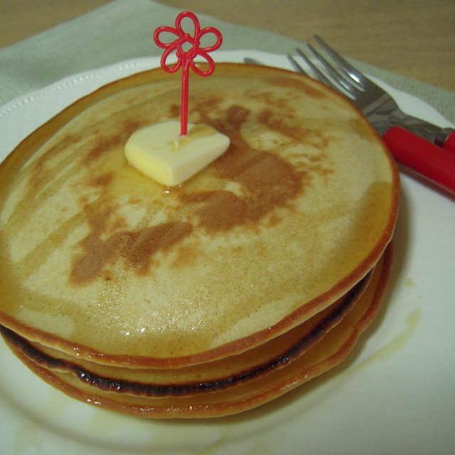 簡単ホットケーキ