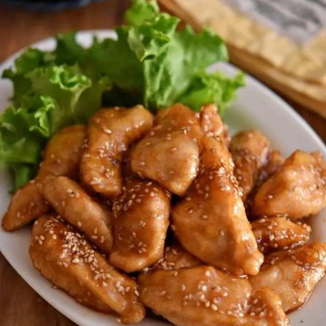作りおきに◎ご飯すすむ「鶏むね肉の甘辛照り焼き」