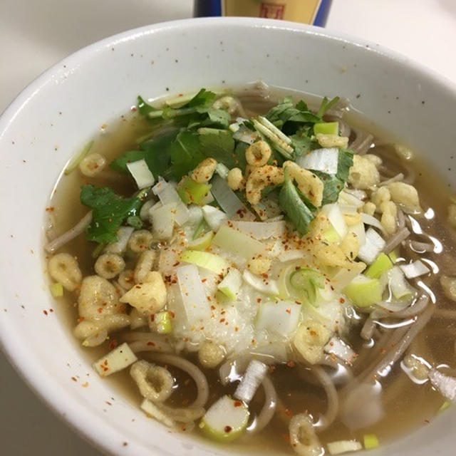 私はトロロ蕎麦