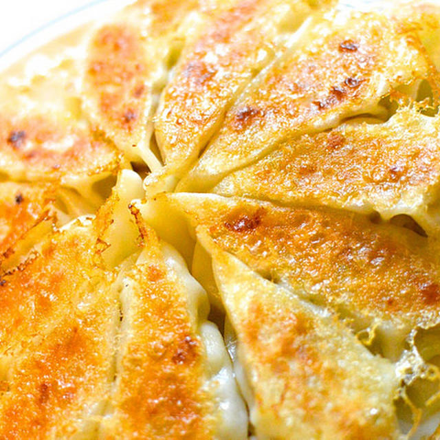白菜で作る！クックパッド有名レシピの餃子がおいしい