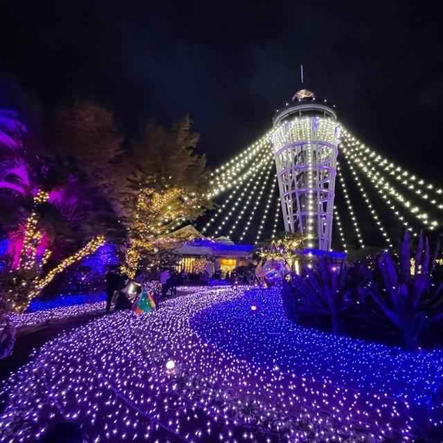 江ノ島を彩る光の色の祭典「湘南の宝石」へ行って来ました