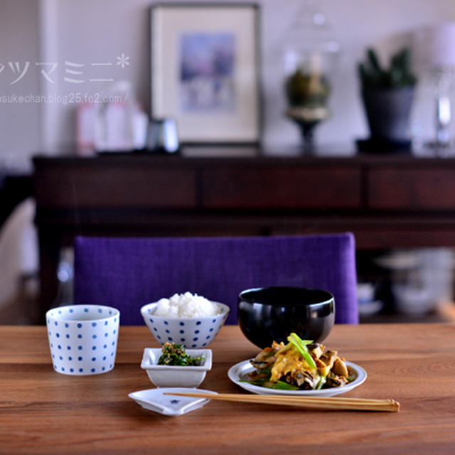 「牡蠣玉定食」