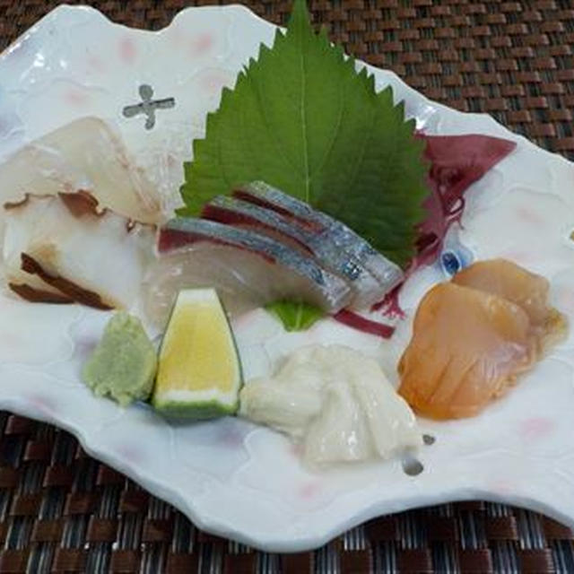 義父の月命日に、寿し四海で偲ぶ、コース料理。