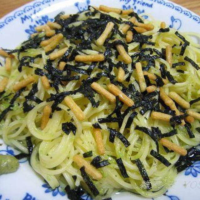 お茶づけパスタ