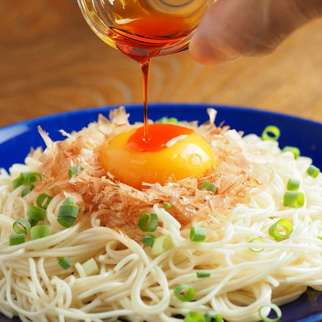 メシ通！「ピリ辛油そうめん」＆久しぶりに風邪で寝込みました。