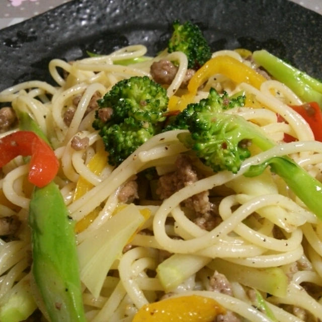 再現パスタ