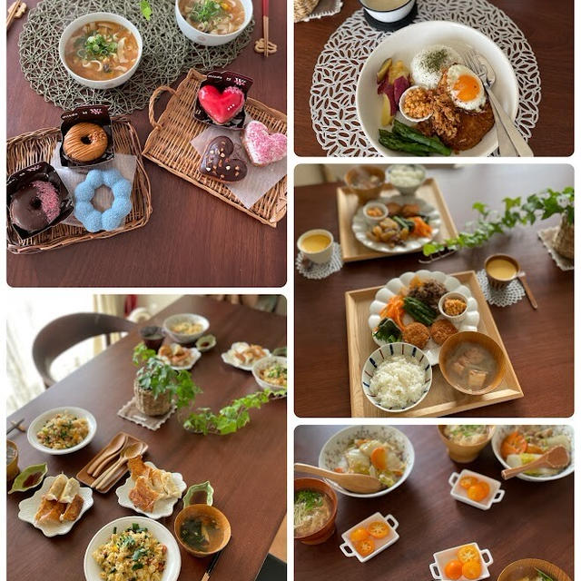 おかんの気まぐれ食堂㊴井上家のお昼ごはん5日分＋おまけ