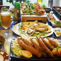 ■お盆のおもてなし料理【①鮎フライ②殻付き牡蠣の酒蒸し】品数の都合で2品ずつのご紹介です♪