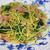 鍋ひとつで作る水菜とベーコンのスパゲティ