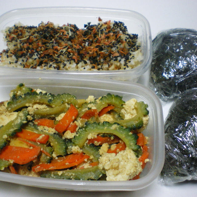 ゴーヤチャンプルー弁当