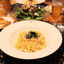 パスタ番長の（と言うか無印良品の）『うにクレームパスタ』な夜ごはん。