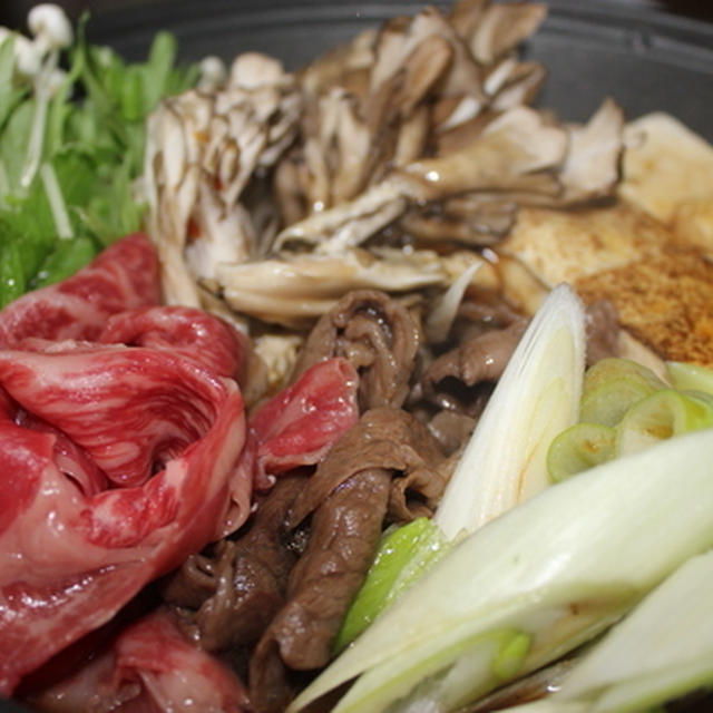 今夜はすき焼き！