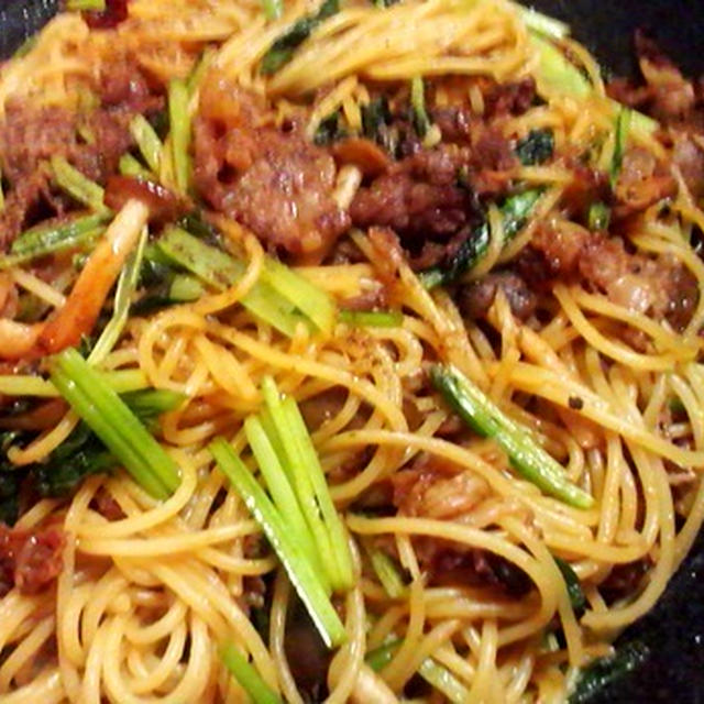 花椒★中華風パスタが簡単に！
