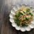 万願寺とうがらしの生姜焼きうどん