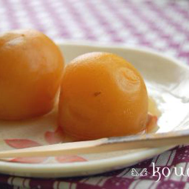 『梅の甘煮』レシピ♪