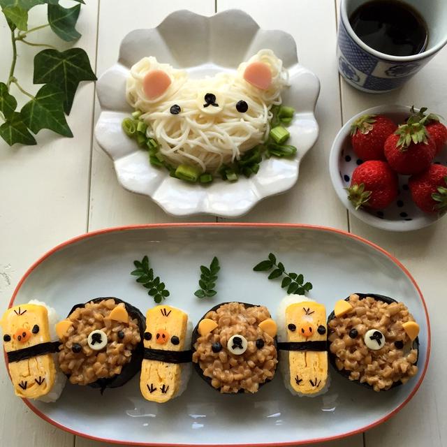 NAVER掲載中＊リラックマ デコそうめん