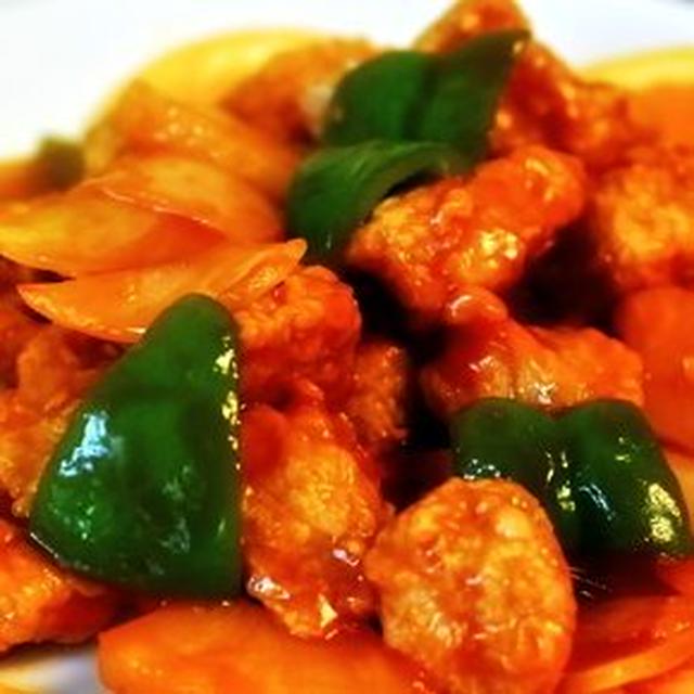 糖醋里肌│豚ロースの甘酢あんかけ