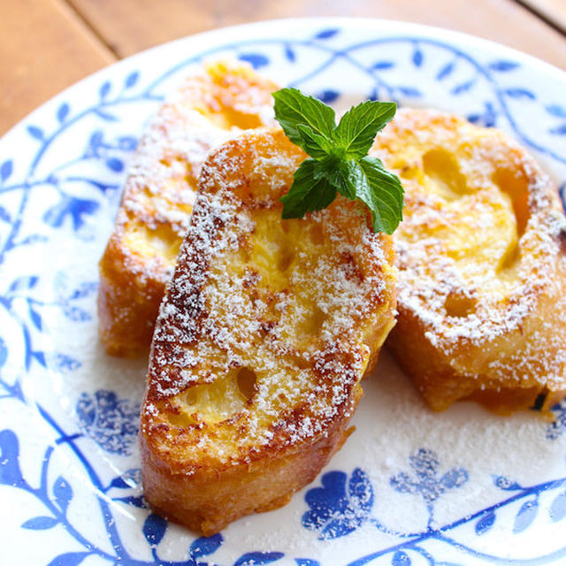 セリアのタッパーがフレンチトースト作りに最適♡
