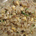[一皿でお腹いっぱい]水菜チャーハン