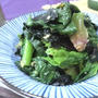 濃厚で甘いからシンプルが美味い♪　ちぢみほうれん草の焼き海苔ナムル