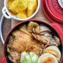 【丼弁当】♡レンジレシピ♡鶏もも肉de魯肉飯風♡レシピあり♡