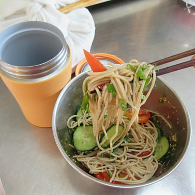 お弁当に蕎麦サラダ 容器をしっかり冷やしてから詰める By Nanaさん レシピブログ 料理ブログのレシピ満載